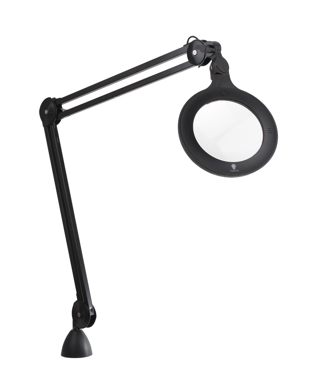 ESD Magnifier Omega 5 ESD Magnifying Lamp ESD 3 Diopter Lens 8 Watt LED Lighting ESD Products Daylight